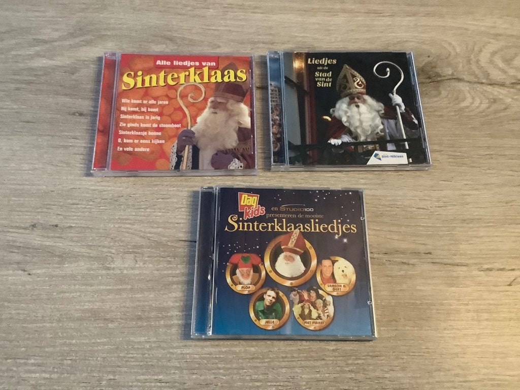 Sinterklaas verschillende muziek CD'S, Cd's en Dvd's, Tot 2 jaar, Ophalen of Verzenden, Zo goed als nieuw, Muziek