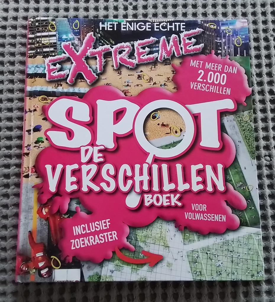 Het enige echte extreme spot de verschillen boek, Boeken, Ophalen of Verzenden, Gelezen