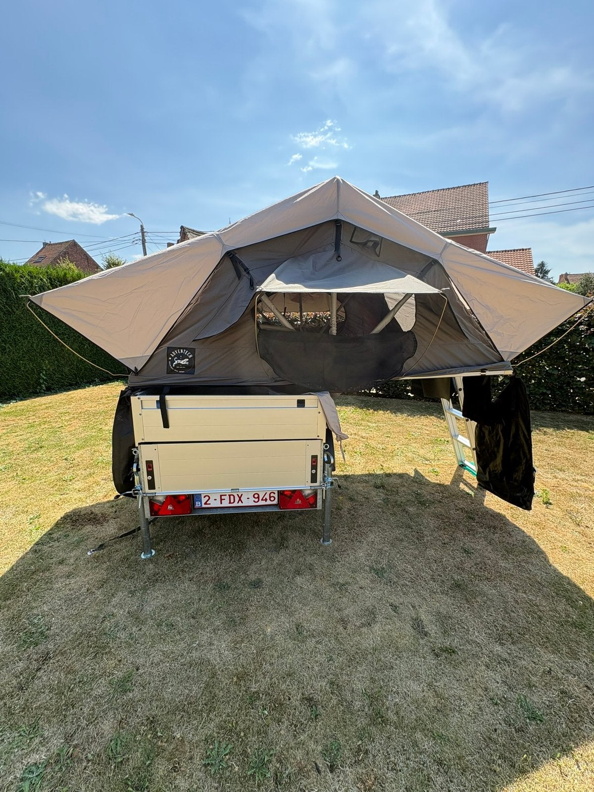 Tente de toit Adventech 160 avec remorque, Enlèvement, Jusqu'à 3