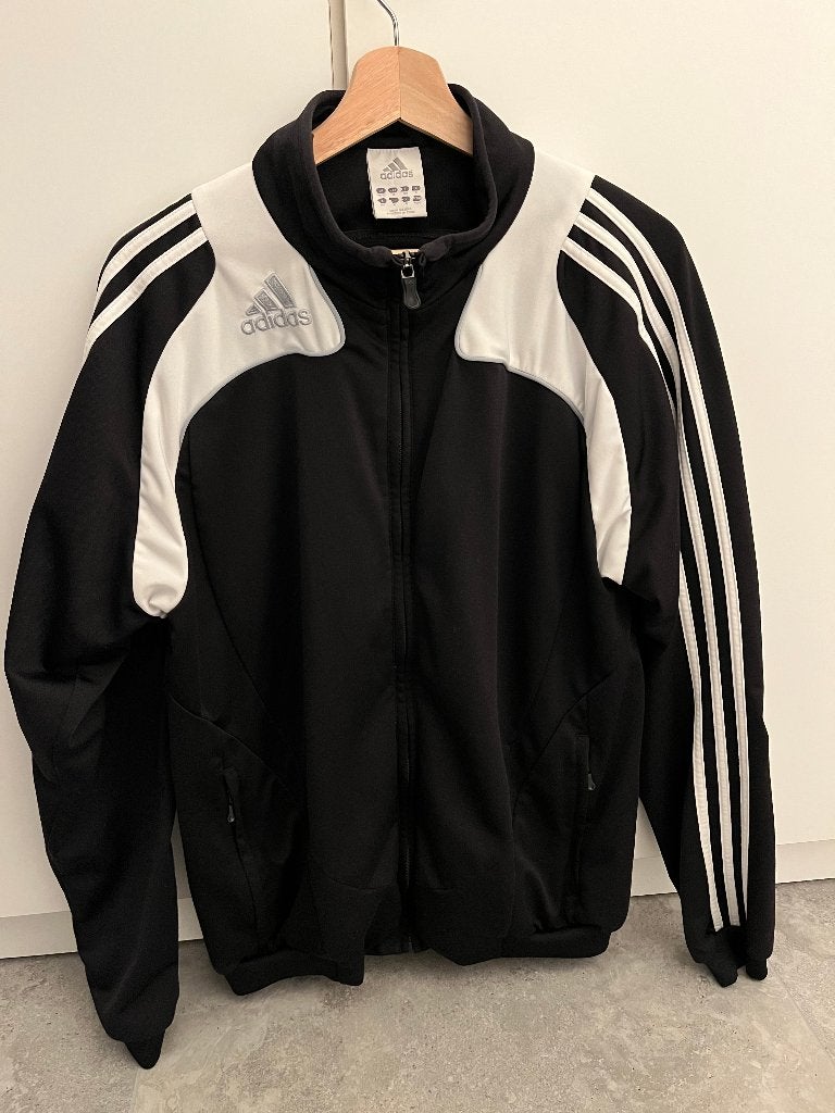 Adidas trainingsvest zwart M heren, Ophalen, Maat 48/50 (M), Zwart