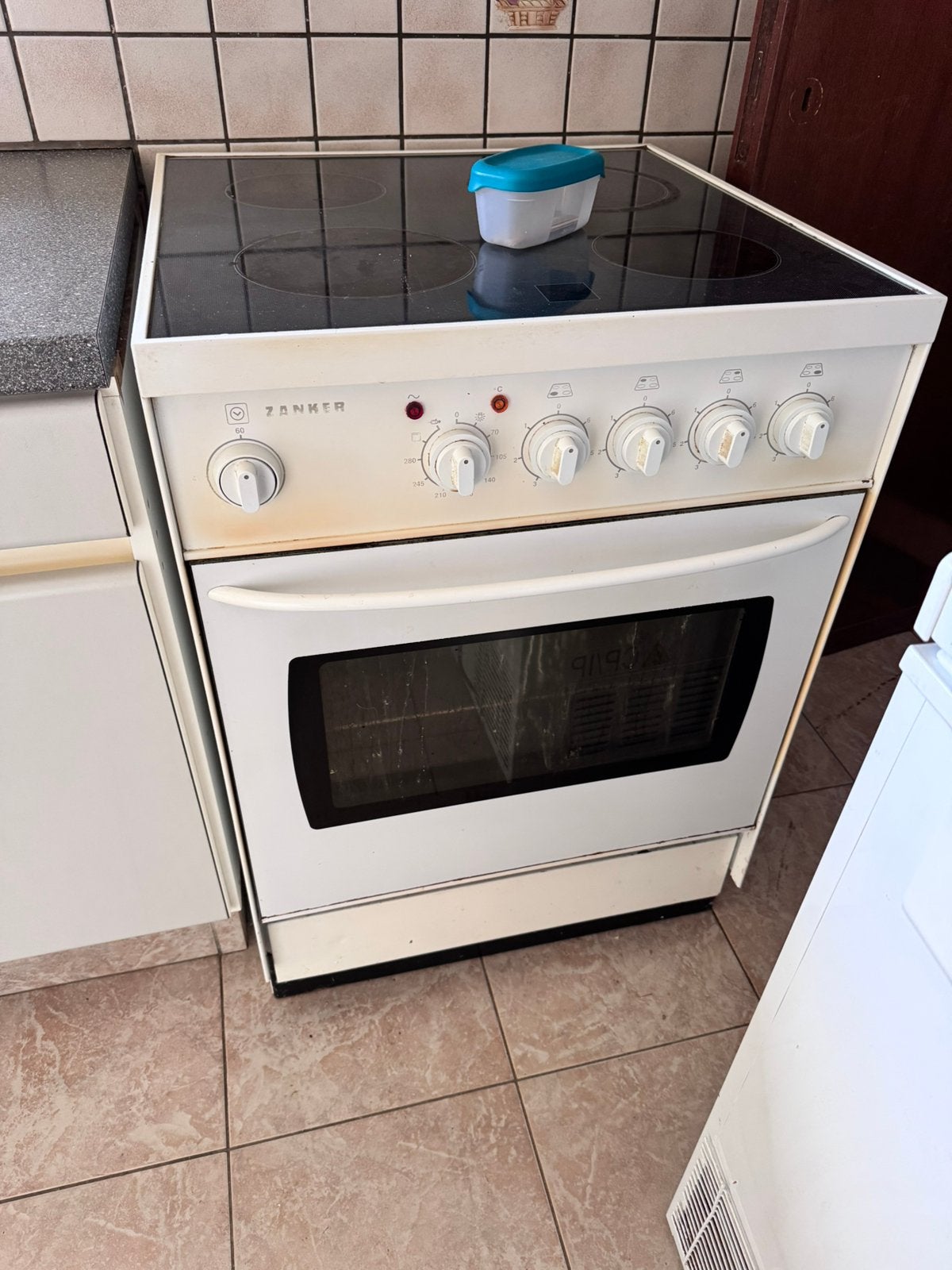 Oven en kookvuur, Ophalen, Gebruikt, Elektrisch, 4 kookzones