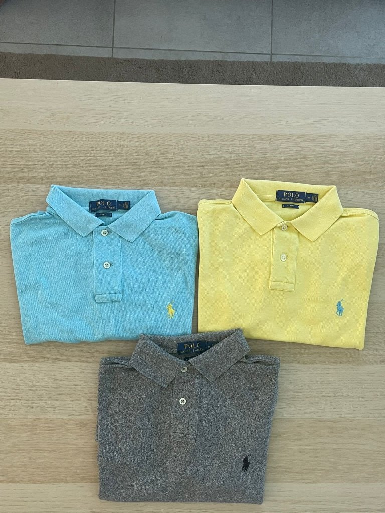3 x Ralph Lauren Polo bundel, Kleding | Heren, Ralph Lauren, Ophalen of Verzenden, Zo goed als nieuw, Meerkleurig