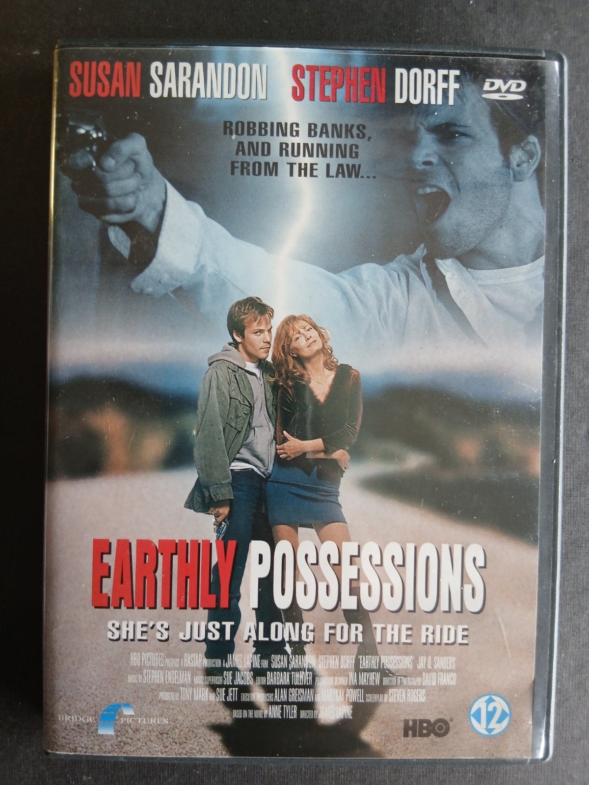 Earthly Possessions (1999) Susan Sarandon, Stephen Dorff, Enlèvement ou Envoi, Néerlandais, Thriller d'action, À partir de 12 ans