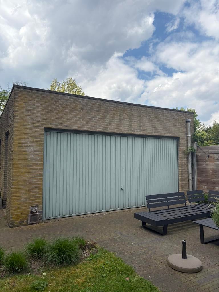 Dubbele garagepoort elektrisch - Hormann, Comme neuf, Enlèvement, Porte de garage, 200 à 215 cm