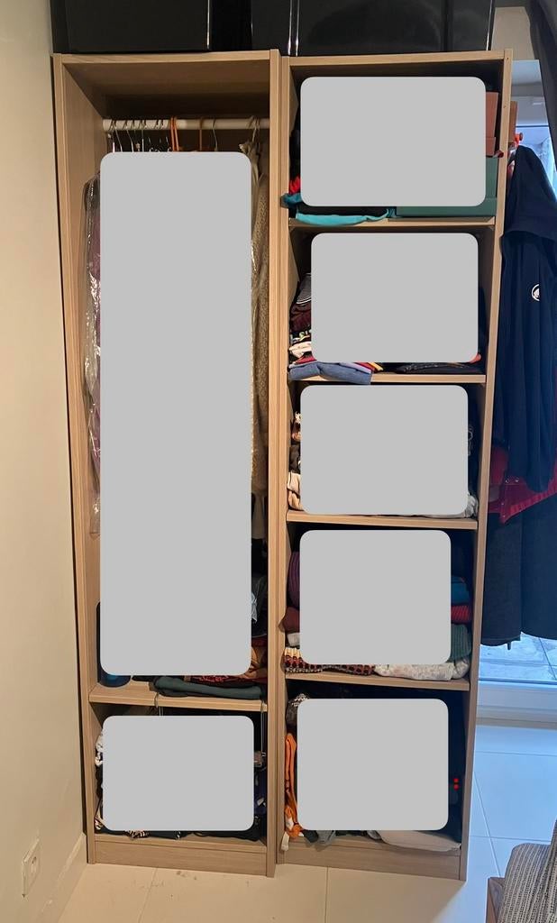 Armoire IKEA Pax, Enlèvement, Utilisé, Avec tablette(s), 50 à 75 cm