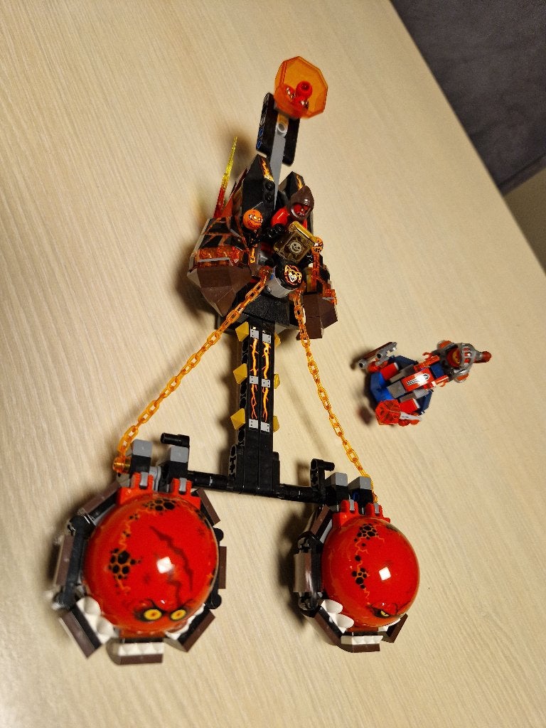 Lego Nexo Knights - Chaoskoets van de Monstermeester 70314, Ophalen, Gebruikt, Lego, Complete set