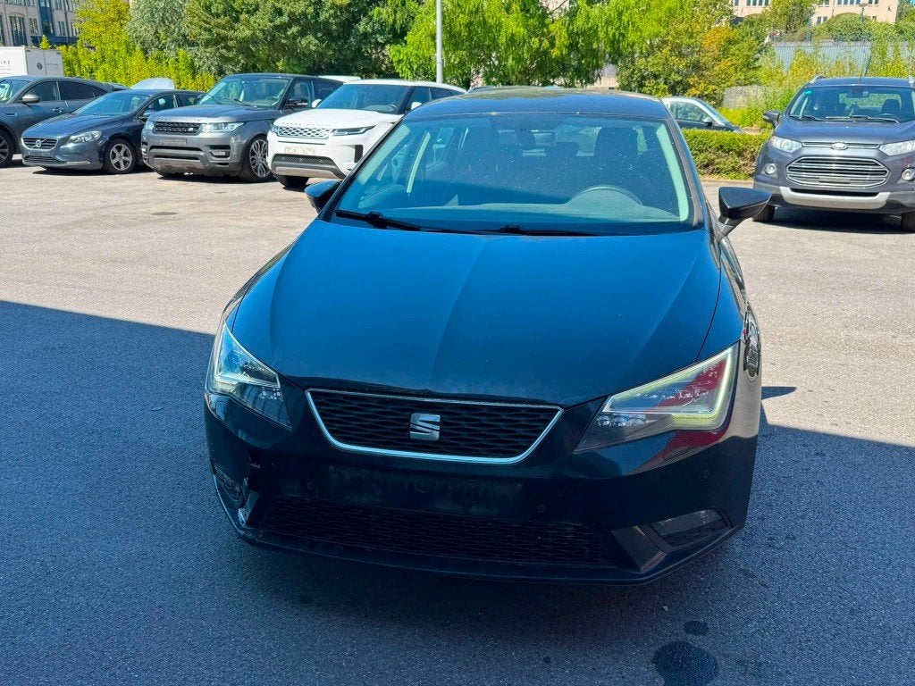 SEAT LEON/1.6TDI/2015, Autos, Achat, Entreprise, Leon, Noir