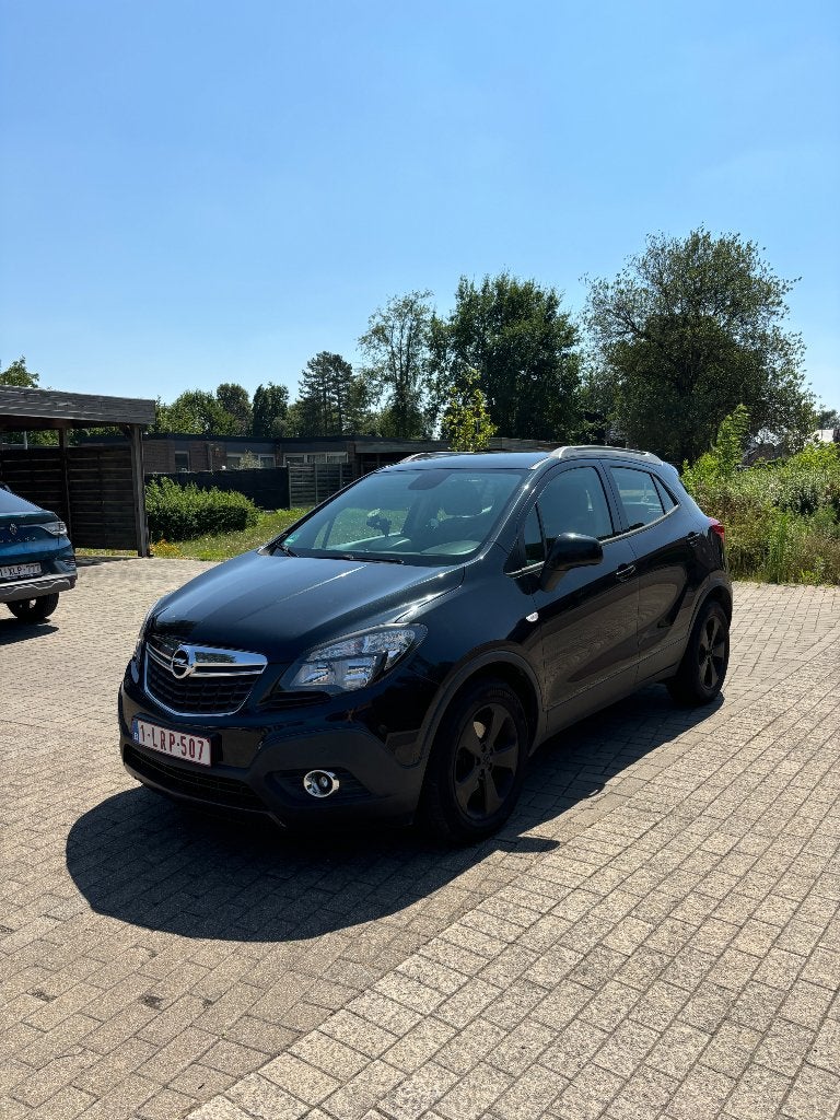 Opel mokka 2015, Auto's, Stof, 4 cilinders, 109 g/km, Zwart