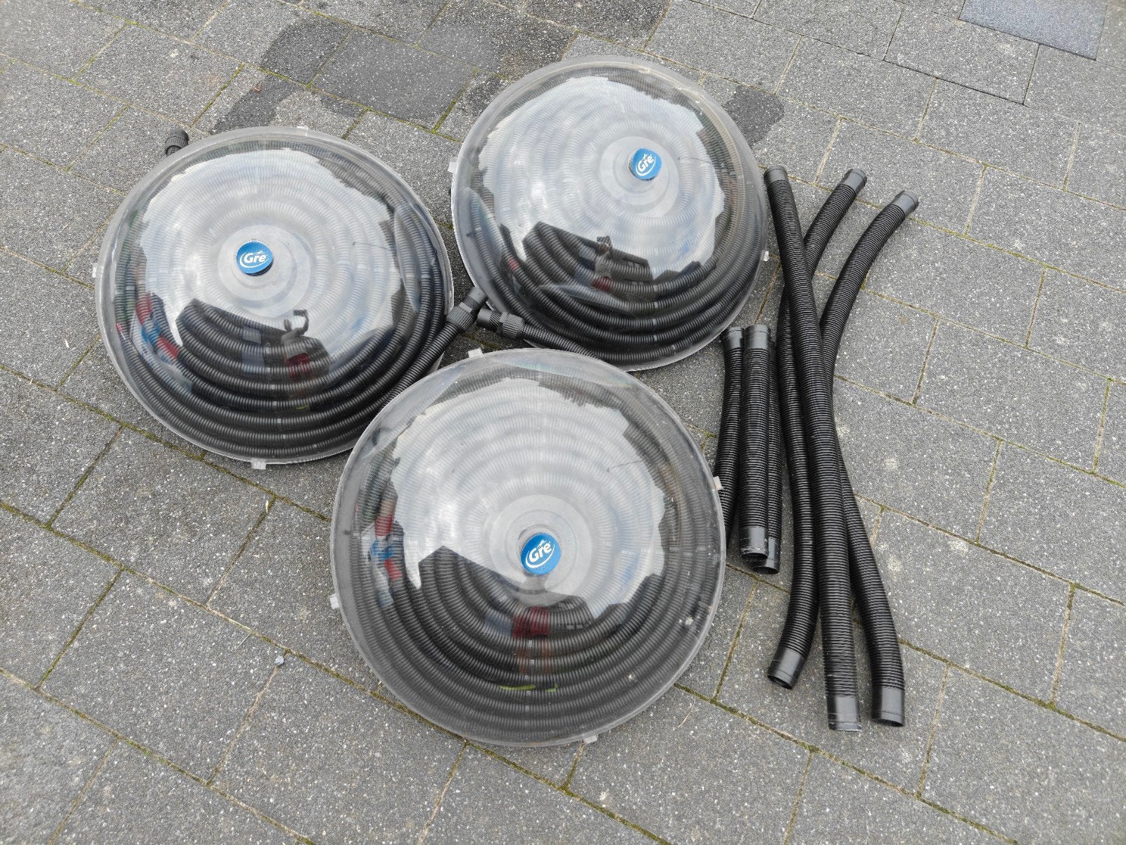 3 solar bollen + bypass, Tuin en Terras, Ophalen, Gebruikt