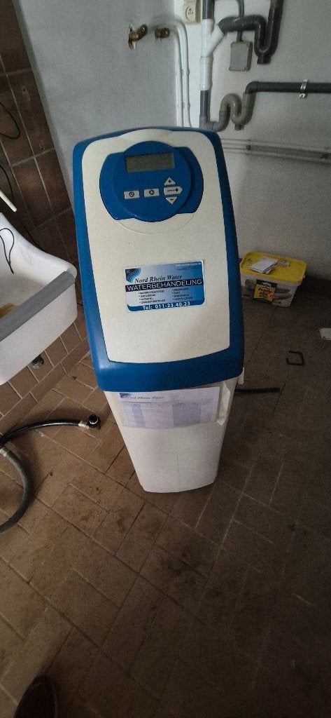 waterverzachter, Ophalen, Gebruikt, Waterontharder met zout