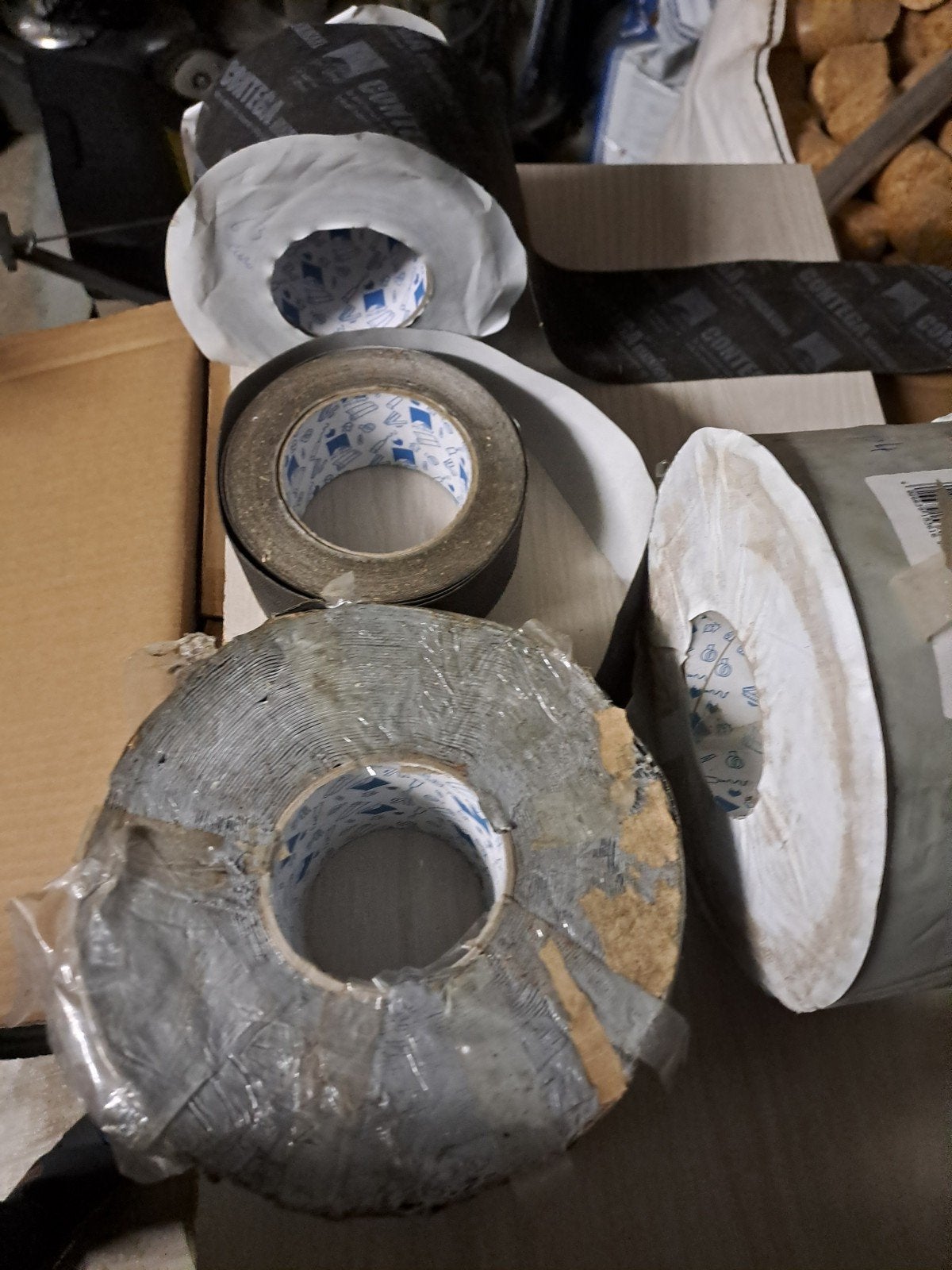 pro clima tape voor houtskelet, Ophalen