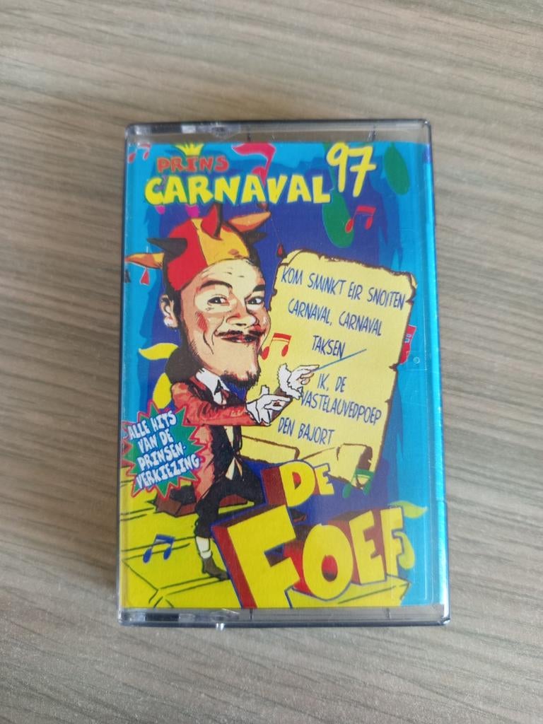 Aalst carnaval casette prinsj de foef 1997, Ophalen of Verzenden