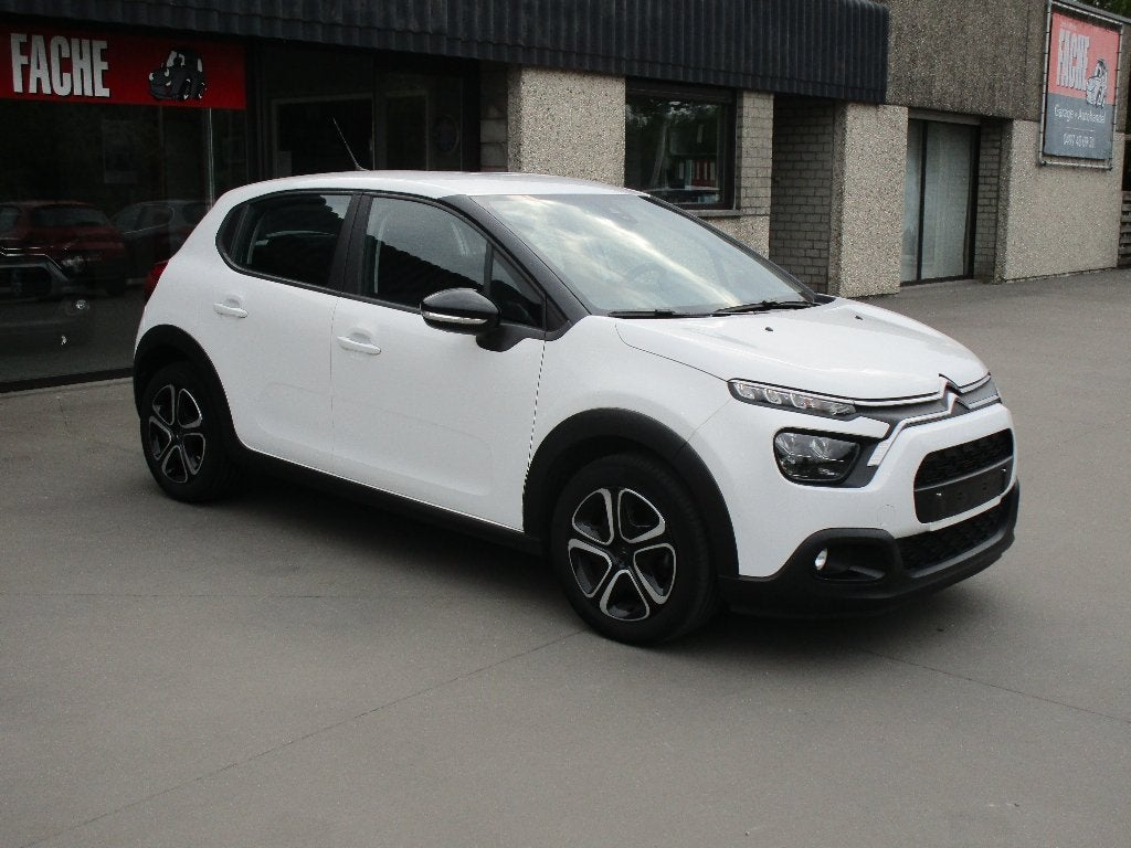 citroen c3 1.2 feel pack 07/2022 23000 km, Auto's, Voorwielaandrijving, Stof, Wit, Bedrijf