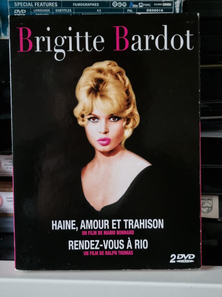 Haine, Amour et Trahison + Rendez-vous a Rio, Brigitte Bardo, Cd's en Dvd's, Ophalen of Verzenden