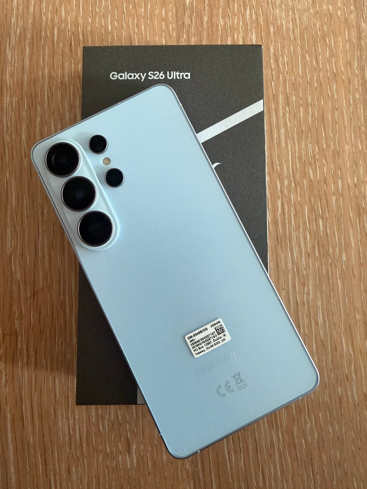 Samsung s26 Ultra, Autres modèles, Comme neuf, Enlèvement, Sans abonnement