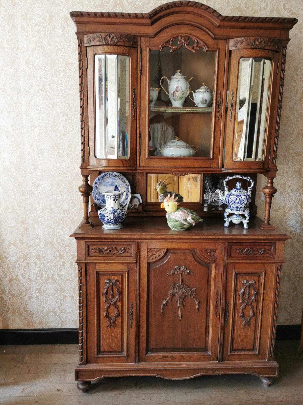 buffet en chêne, Antiquités & Art, Enlèvement