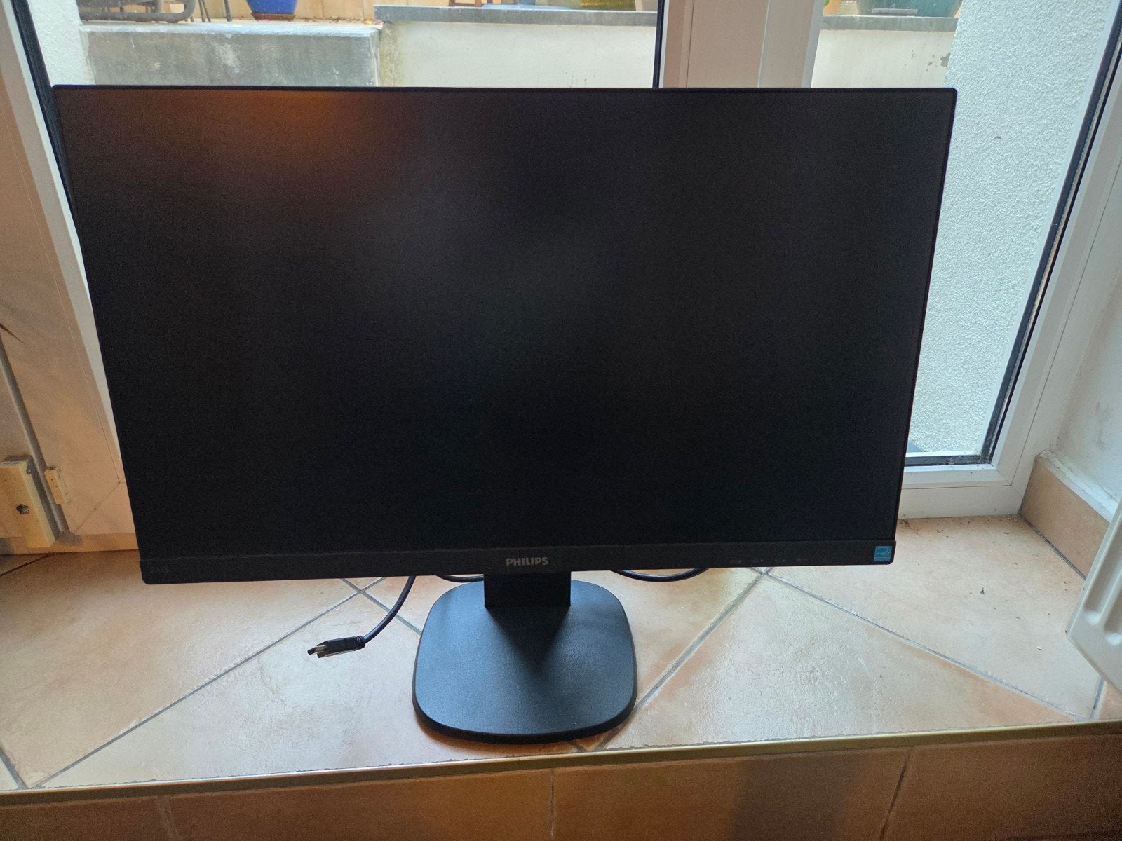 Philips 24 inch monitor + HDMI, Computers en Software, Ophalen, Philips, DisplayPort, 23.8 inches