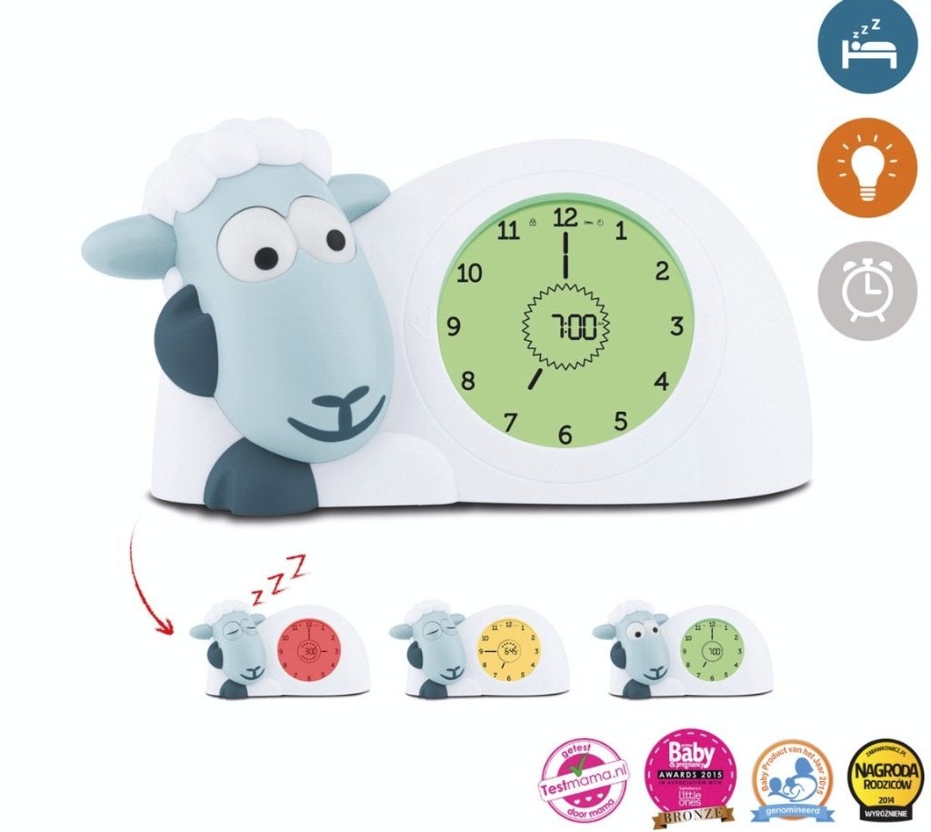 Zazu Sam Slaaptrainer - Met nachtlamp functie en slaaptimers, Ophalen, Zo goed als nieuw, Digitaal
