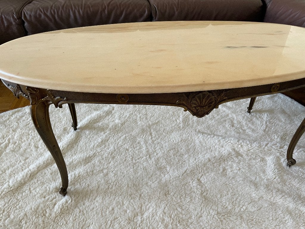Vintage Salontafel, Huis en Inrichting, Ophalen, Minder dan 50 cm, 100 tot 150 cm, Overige materialen