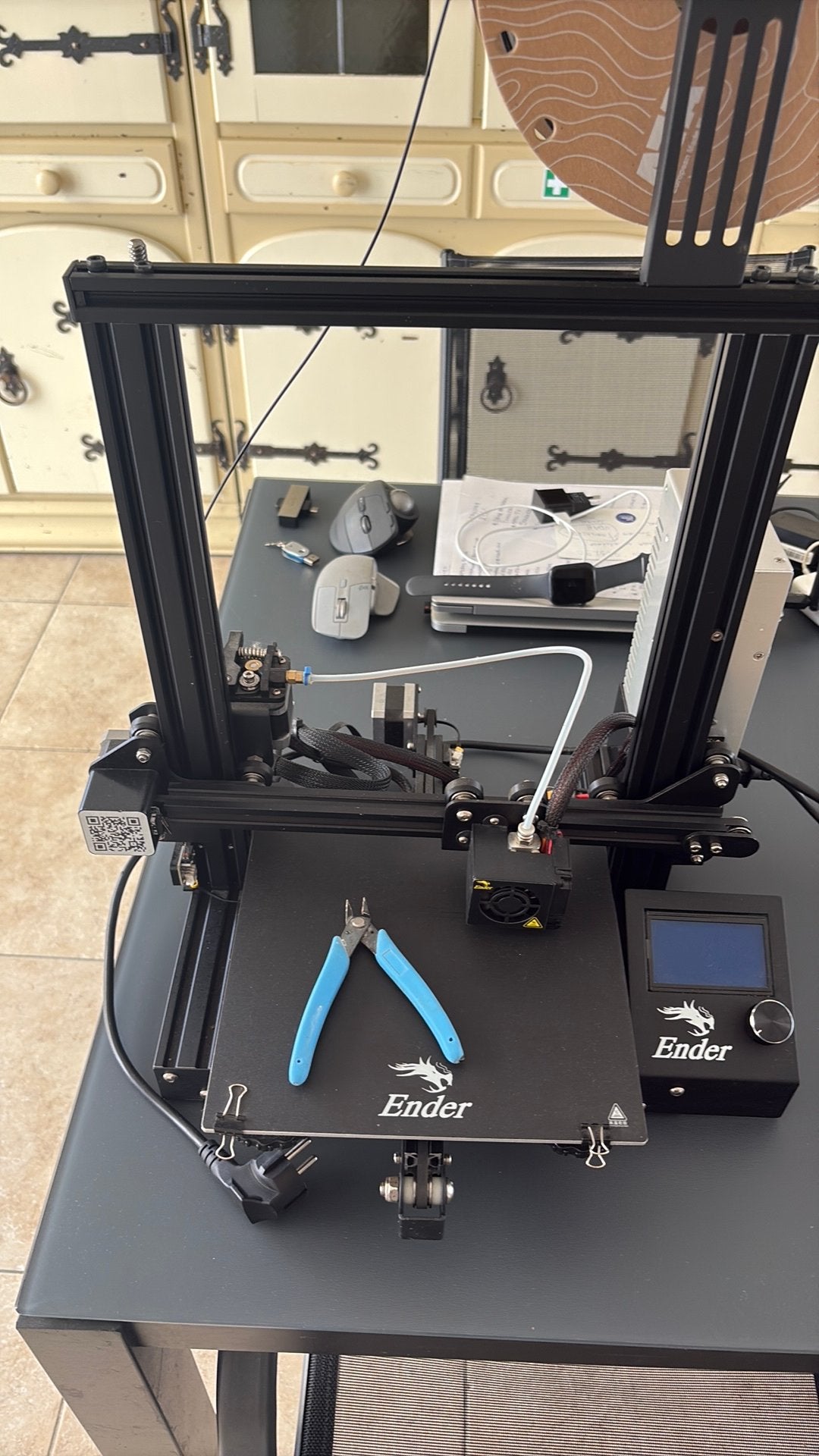 Ender 3d printer, Informatique & Logiciels, 3D Imprimantes, Enlèvement, Comme neuf