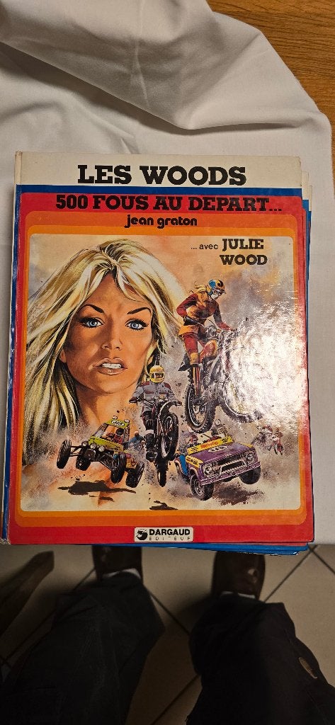 Julie Wood - série complète 1 à 8 + album pub, Boeken, Gelezen, Jean Graton, Complete serie of reeks, Ophalen of Verzenden