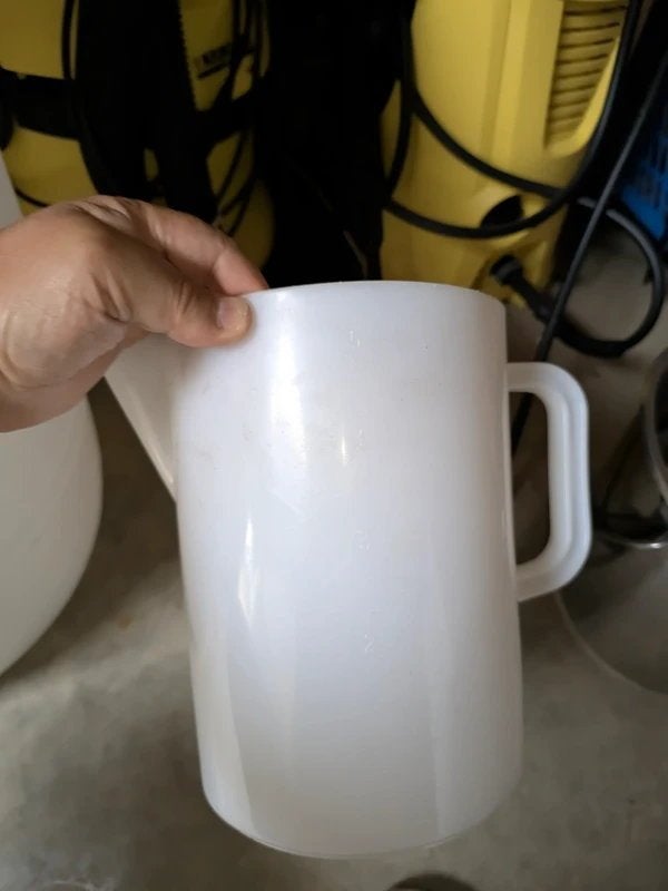Professionele Kunststof Maatbeker 3 Liter, Ophalen, Gebruikt