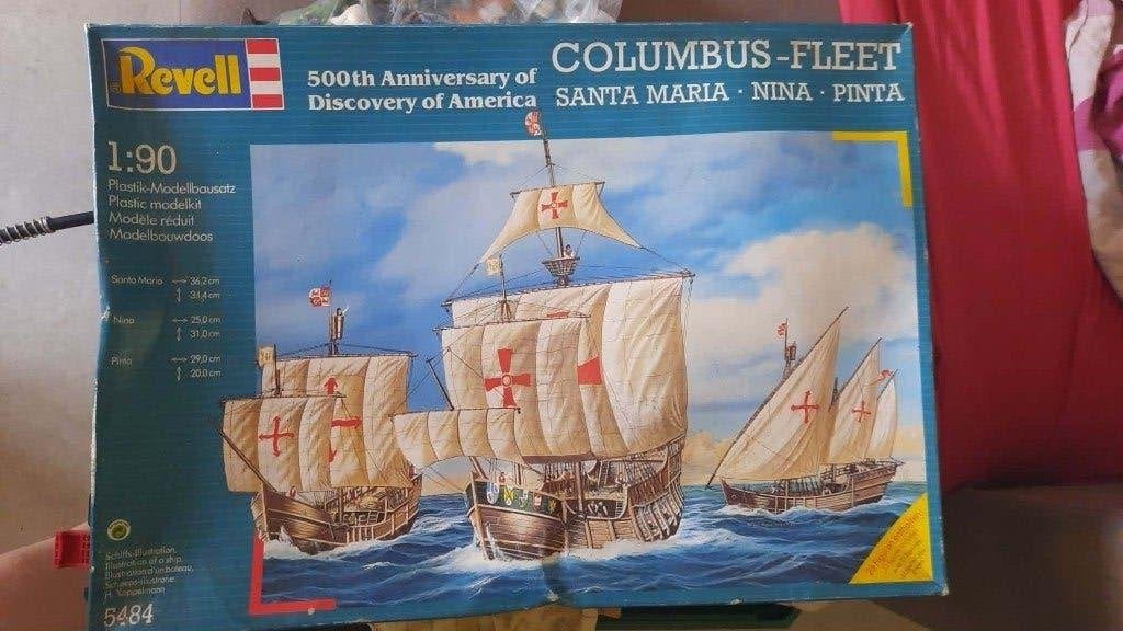 Flotte Columbus 1/90, Enlèvement ou Envoi, Comme neuf, 1:50 à 1:200, Revell