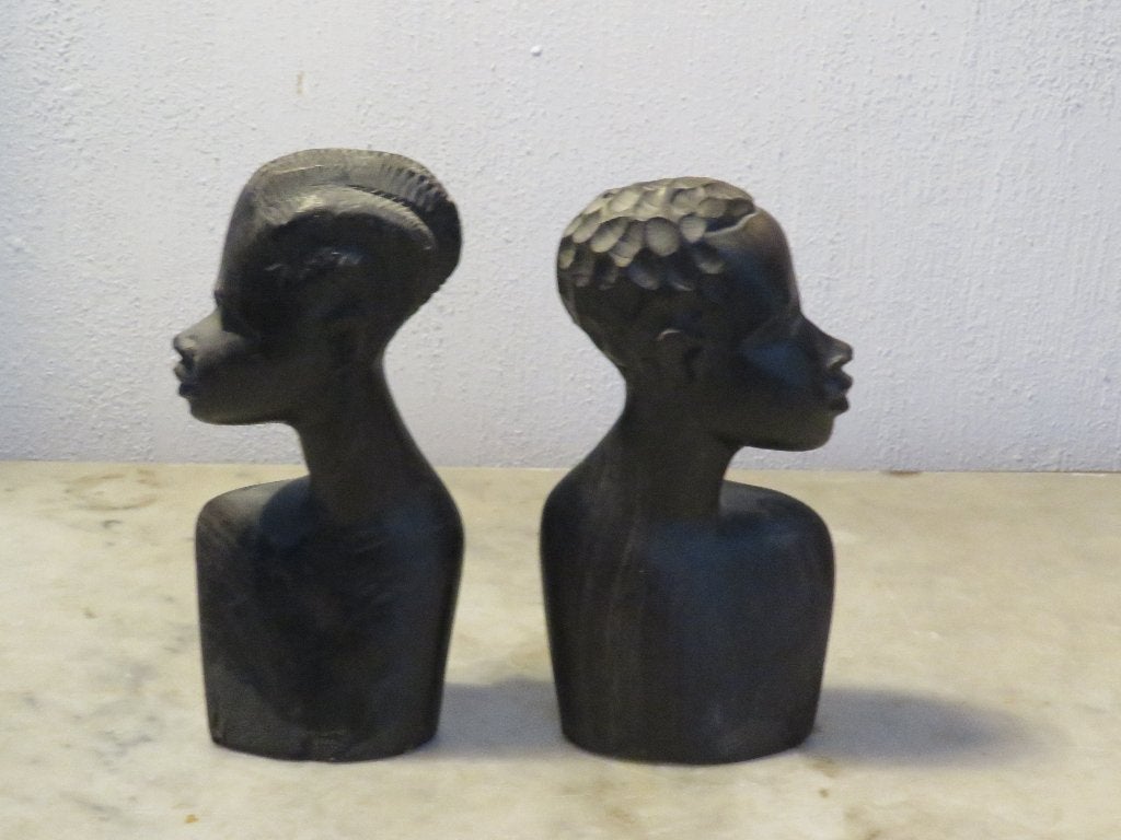 Afrikaanse beelden Congo Ebbenhout, Antiek en Kunst, Ophalen of Verzenden