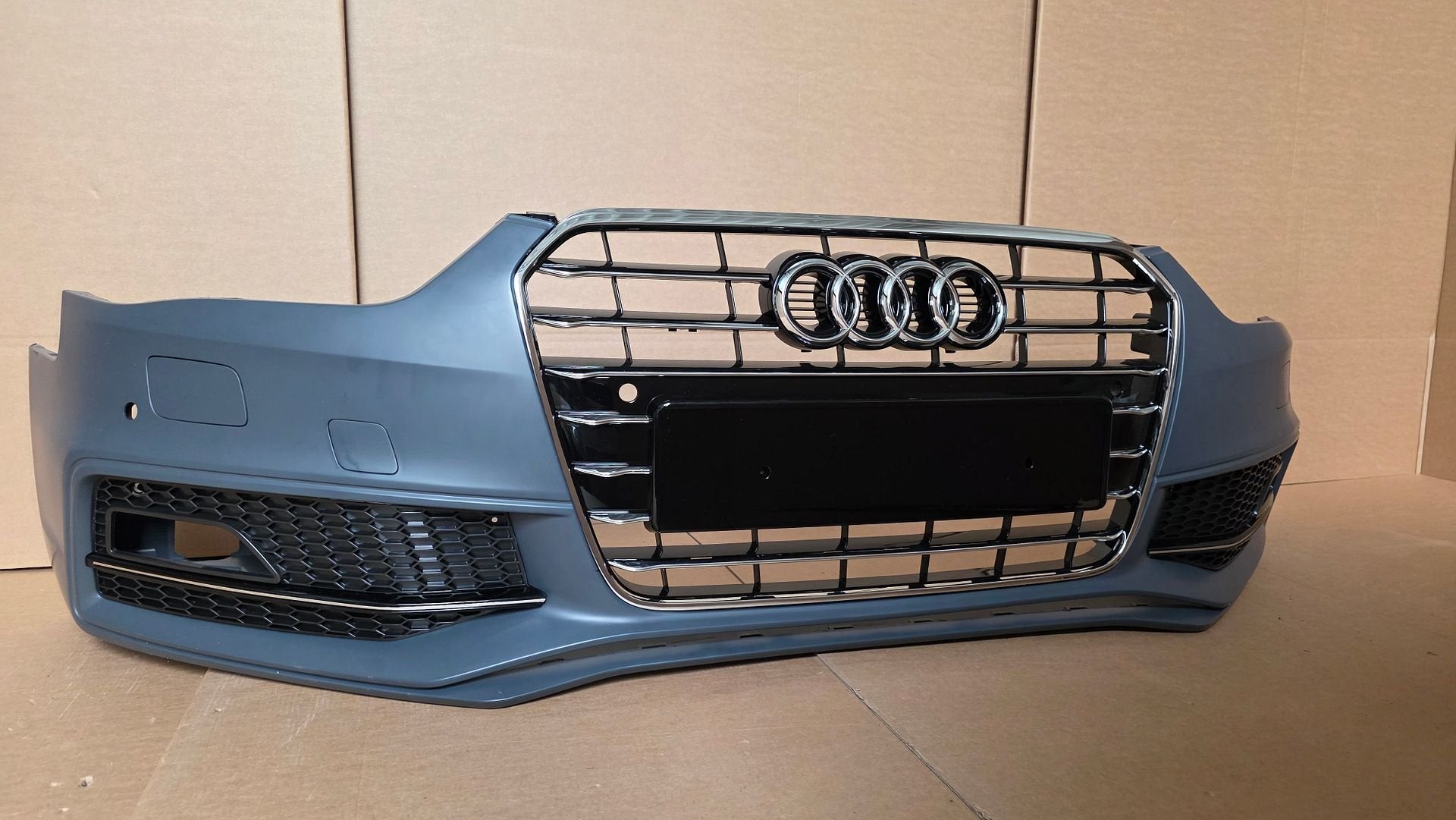 Voorbumper Audi A4 B8 8K Facelift LOOK S-LINE bj.2012-2016, Neuf, -, Origine de la pièce connue, -
