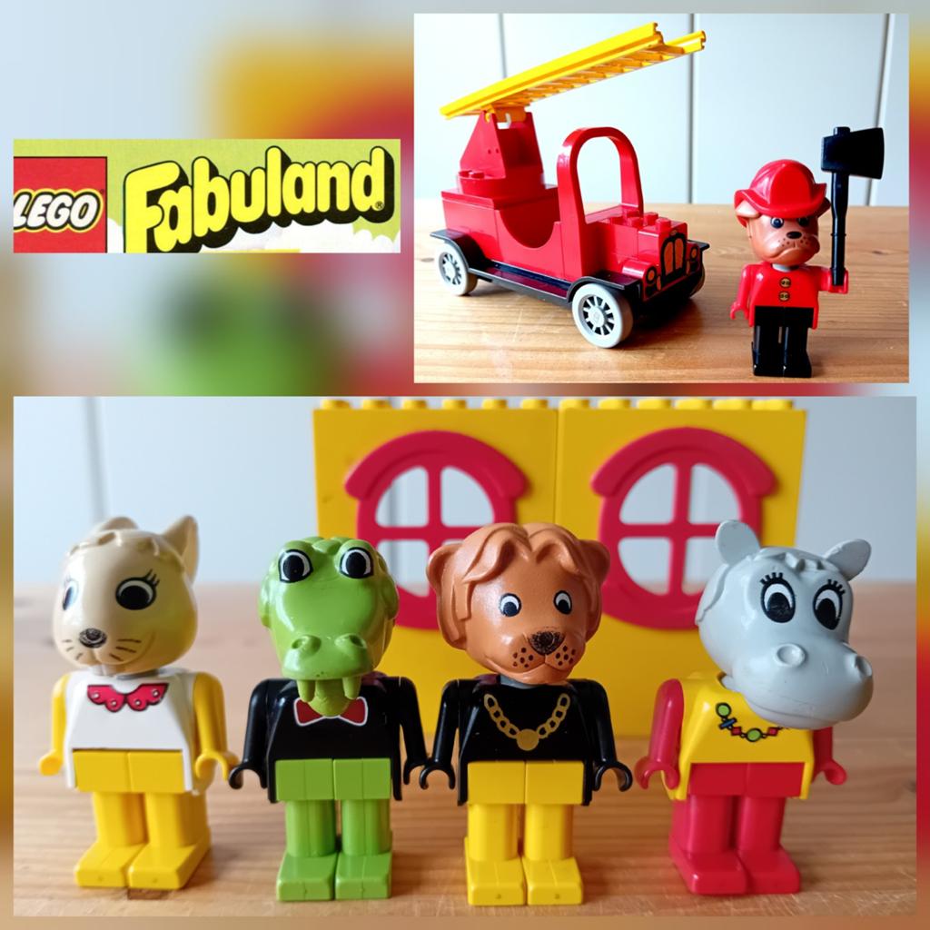 Lego fabuland jaren 80.+gratis losse stuks ., Ophalen, Lego