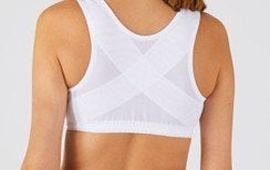 Soutien-gorge sans armatures, dos droit, ouverture devant, Enlèvement ou Envoi, Blanc, Soutien-gorge