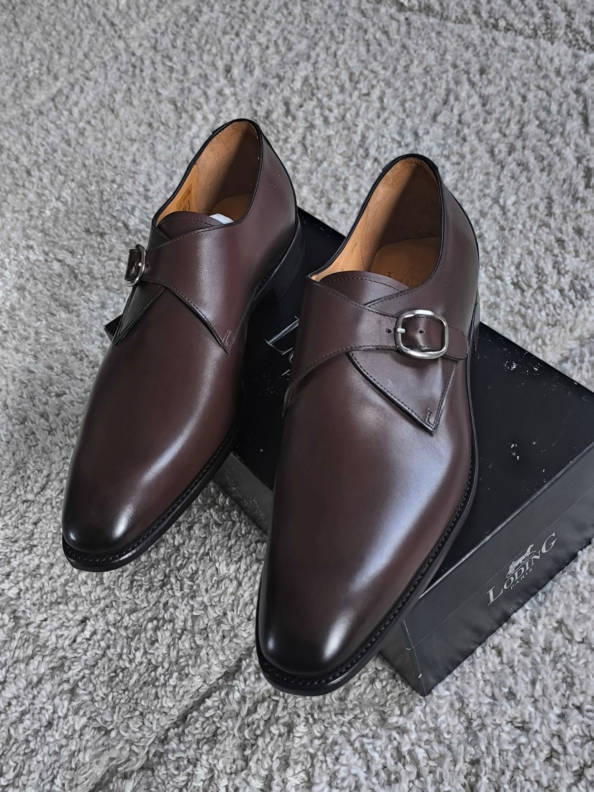 Schoenen met gesp T45.5, Kleding | Heren, Overige kleuren, Nieuw, Ophalen of Verzenden, Gespschoenen