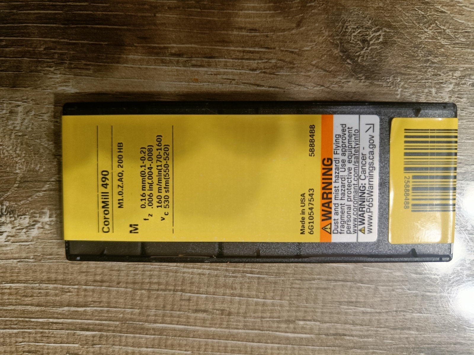 Sandvik Coolant Coromill 490, Ophalen of Verzenden, Nieuw, Overige soorten, Sandvik