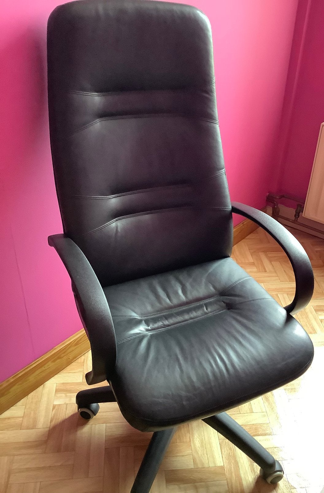 Chaise de bureau, Maison & Meubles, Enlèvement, Comme neuf, Noir, Chaise de bureau