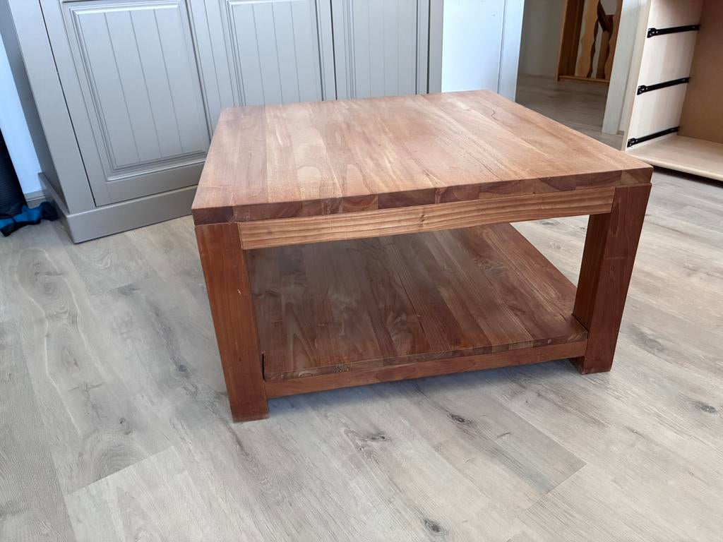 Salontafel teak, Ophalen, Zo goed als nieuw
