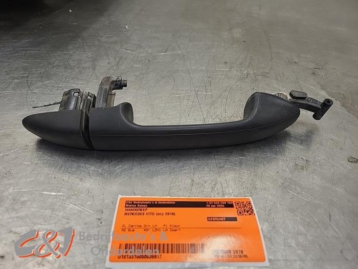 Poignée d'un Mercedes Vito, 3 mois de garantie, Utilisé, -, -