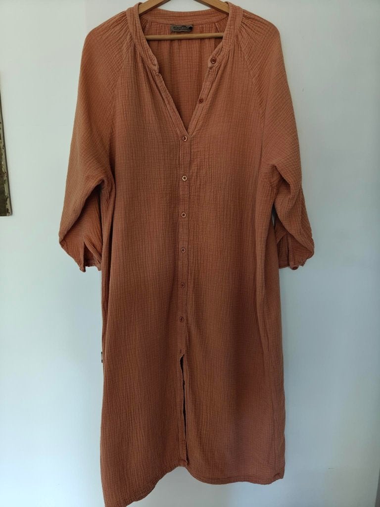 jurk Black Rose - maat 44, Kleding | Dames, Maat 42/44 (L), Ophalen of Verzenden, Gedragen, Onder de knie