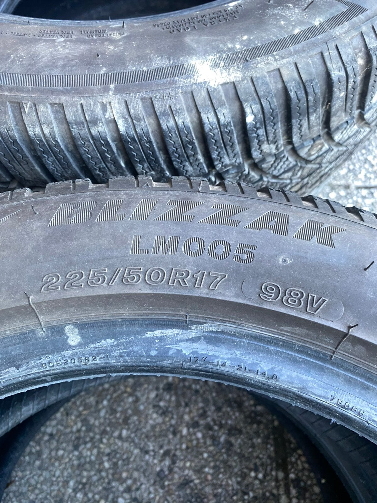 225/50/17 banden te koop 4stuks, Auto-onderdelen, Banden en Velgen, Ophalen, 17 inch, Winterbanden, Band(en)
