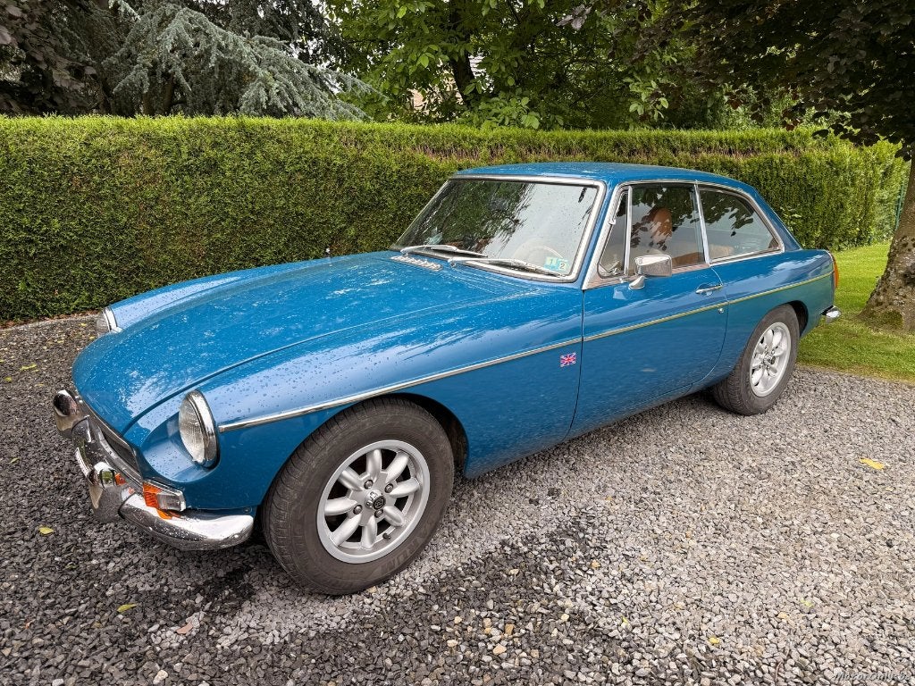 MGB GT+ Overdrive, Auto's, 4 zetels, Achterwielaandrijving, Beige, Blauw