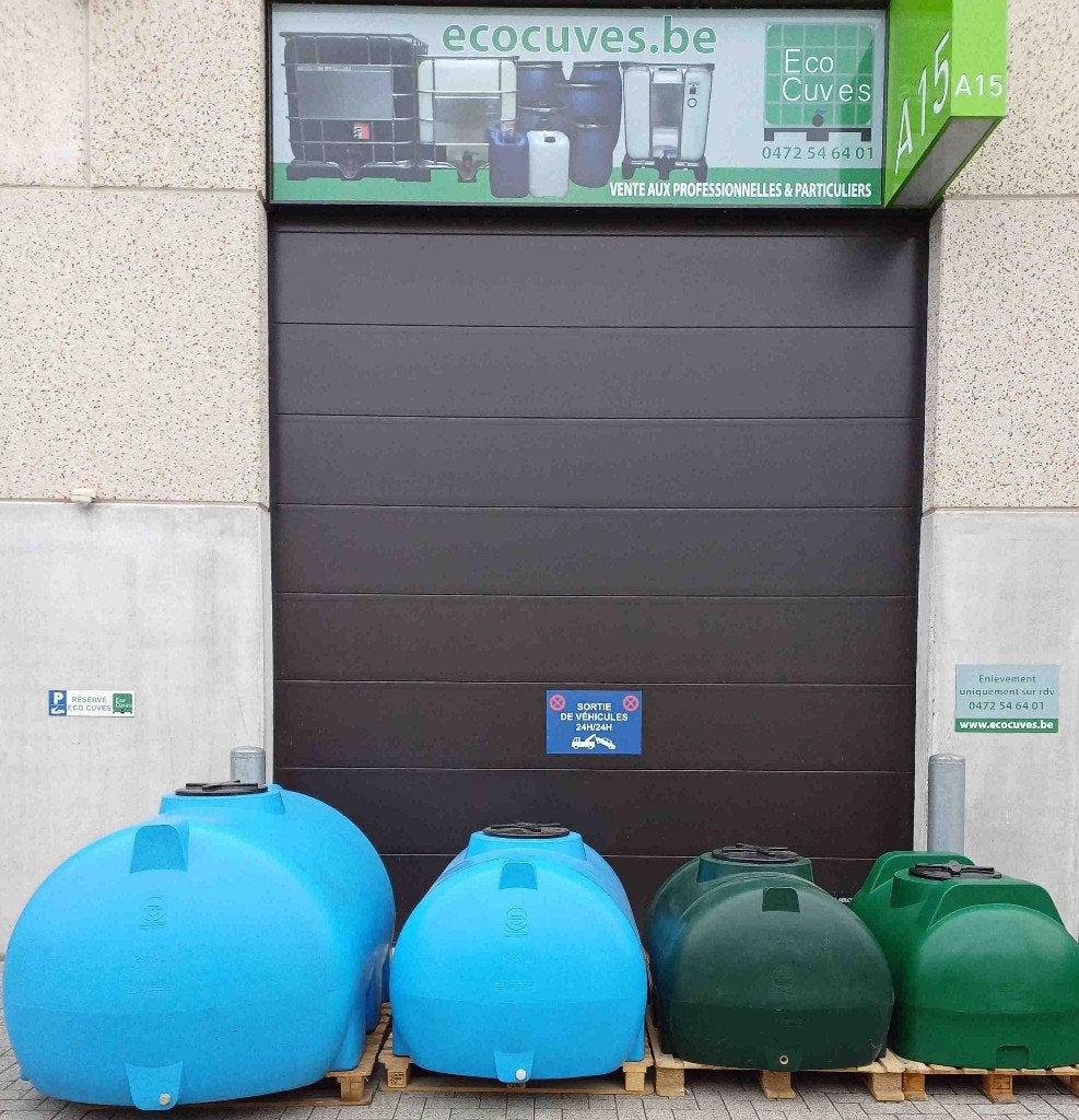 Réservoirs, citerne d'eau potable Neuf de 500 à 2000L, 150 litres ou plus, Enlèvement ou Envoi, Neuf, Synthétique
