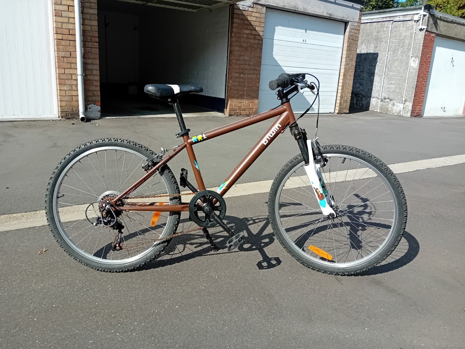 Mountainbike 24", Ophalen