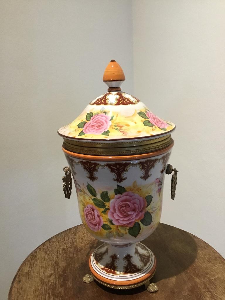 Sierpot handgeschilderd, Ophalen
