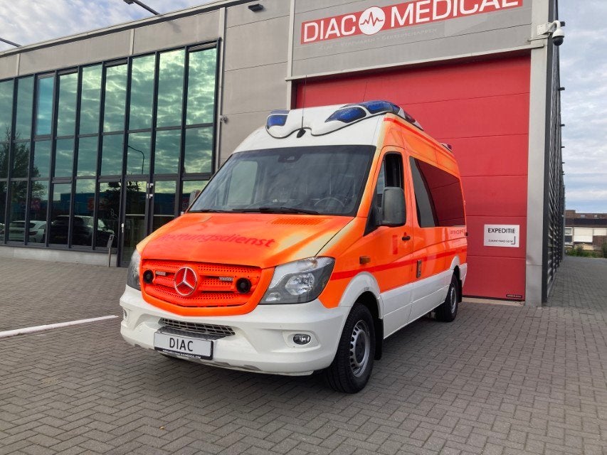 Mercedes-Benz Sprinter 416 CDI L2H2 Ambulance (bj 2018), Automaat, Gebruikt, Mercedes-Benz, Bedrijf