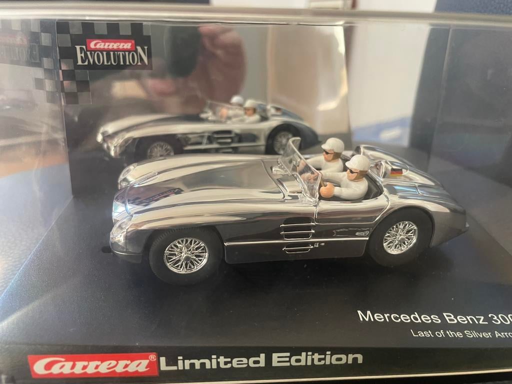 Carrera Limited edition Mercedes-Benz 300 SLR chrome, Enlèvement ou Envoi, Neuf, Voiture