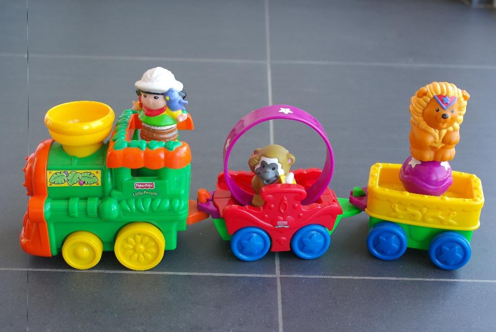 circustrein little people met geluid, Kinderen en Baby's, Speelgoed | Fisher-Price, Ophalen of Verzenden, Zo goed als nieuw, Auto of Voertuig