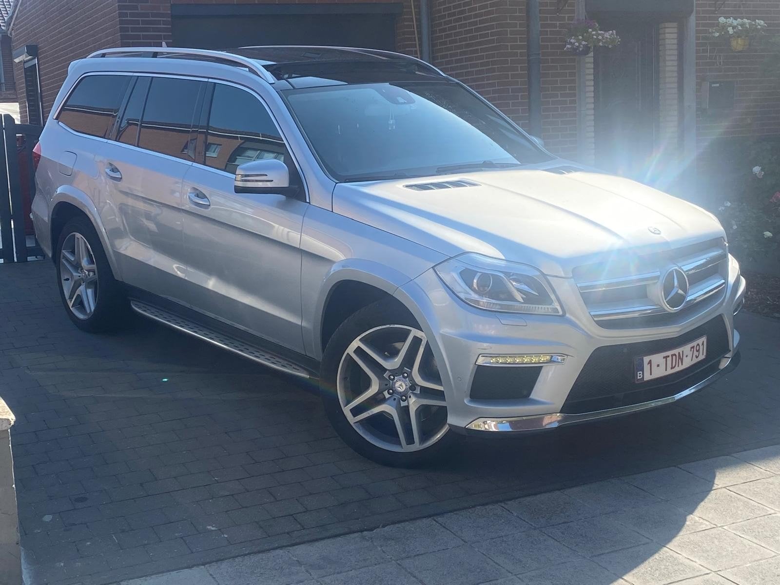 MERCEDES GLS350 D 2014 PACK AMG// FULL OPTION, Autos, Argent ou Gris, Achat, Euro 6, Entreprise