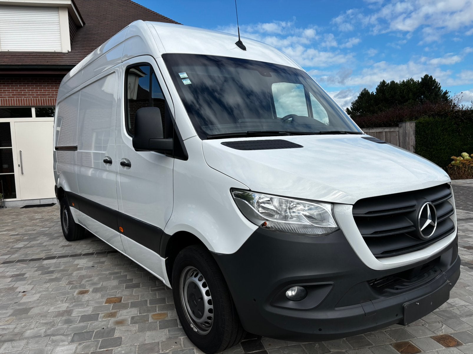 Mercedes Sprinter 314d, Stof, Wit, Diesel, 5 deurs