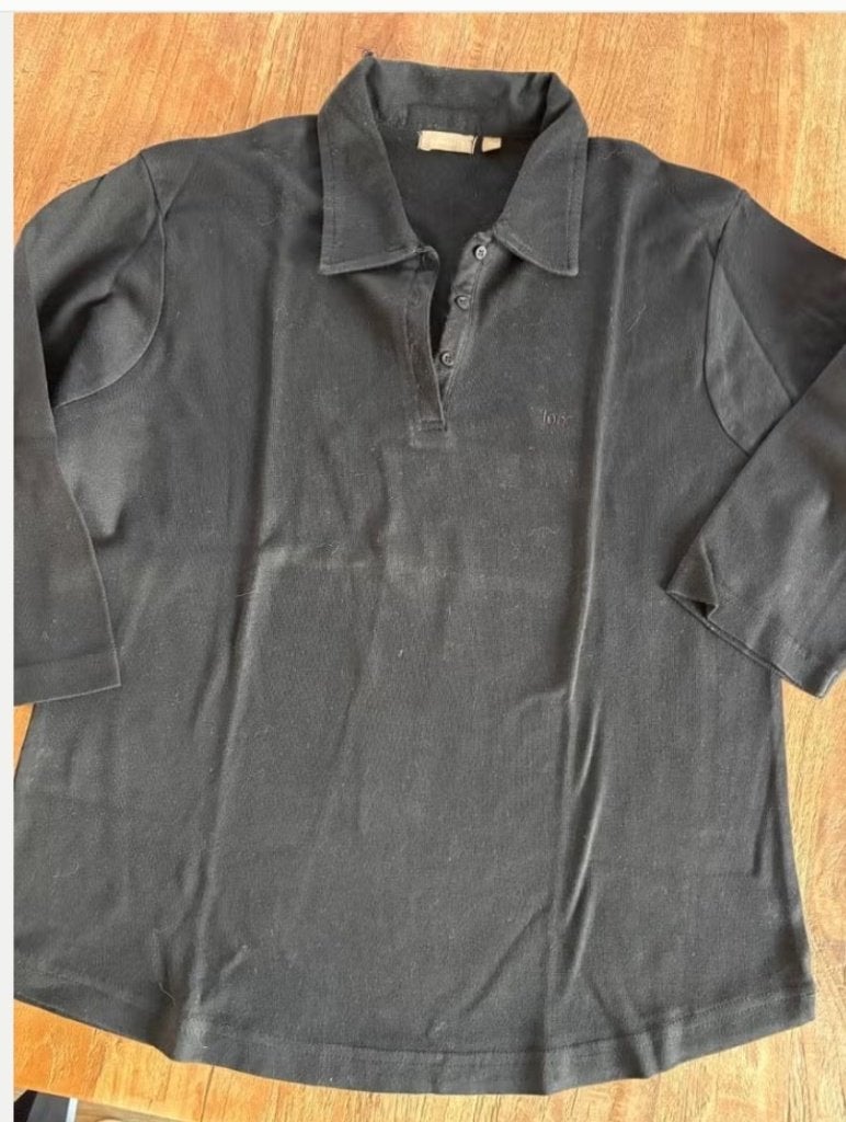Polo vintage maat XL, Kleding | Dames, Zwart, Maat 46/48 (XL) of groter, Ophalen of Verzenden, Zo goed als nieuw