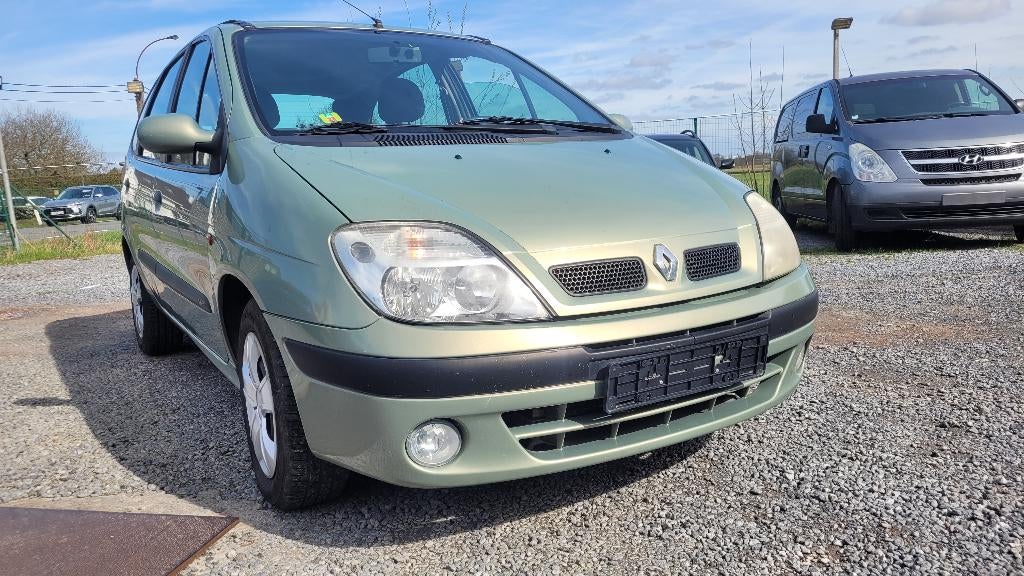 renault scenic 1.4i AL BLANCO GEKEURD ROOS FORM euro 4 2003, Auto's, Voorwielaandrijving, 4 cilinders, Bedrijf, Euro 4