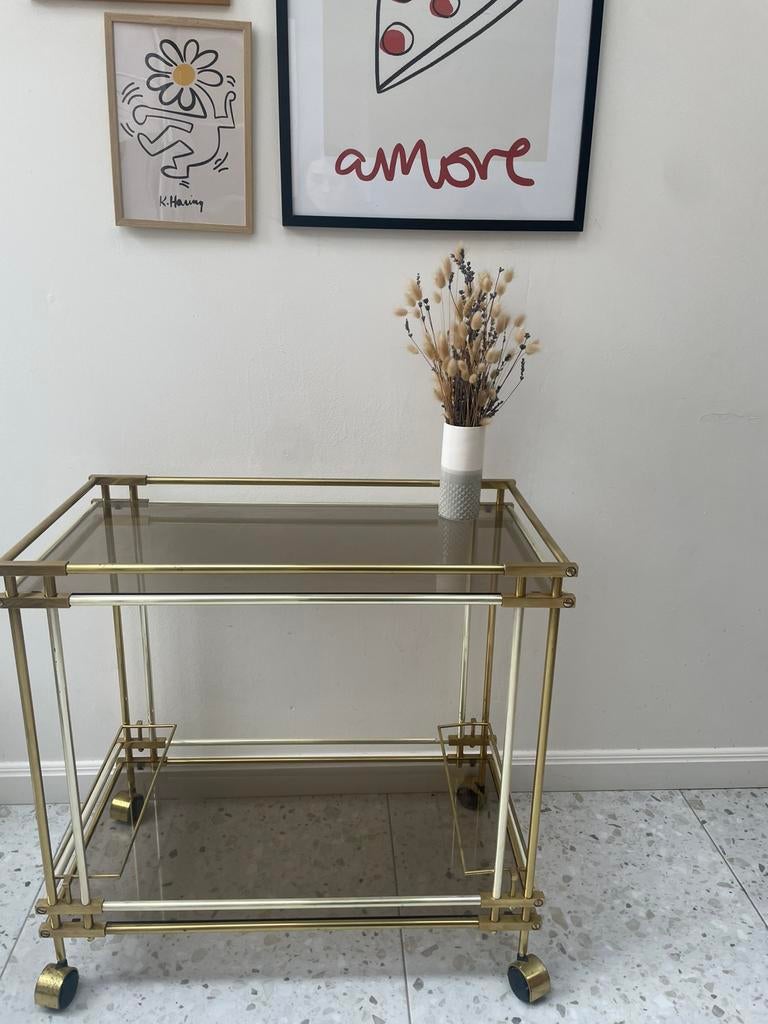 Drankkarretje, Moins de 25 cm, 50 à 100 cm, Verre, Enlèvement